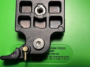 Veo Camera on Plate