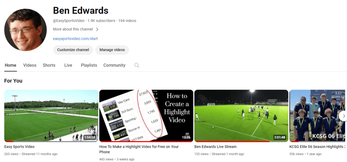 YouTube List