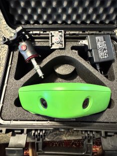 VEO 1 camera purchased in 2022 and used for 9 games. The camera has been unused since Nov 2023. I have turned it on to check it and re-charge every couple of months.
Comes with: Veo 1 Camera,
Quick Release Plate, Quick Release Adaptor, Manfrotto 490 Center Ball Head for tilting camera, Power Cord, Ethernet Cable, Original Veo Users Manual, and Hard-Sided Carrying Case. 
Also included: Manfrotto 23’ Ft (7 meter) Tripod, Impact 13’ Heavy-Duty Light Tripod, Padded Tripod Bag for Travel, Sand Bags, and Wind Stability kit. 
The VEO camera and equipment are in excellent, like new condition.  Will ship camera, tripods, and all accessories - EXCEPT the sandbags (for obvious reasons). Buyer must pay shipping.